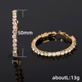 Personalized Exaggerated Oversized Stud Earrings For Women European Fashion Street Style Jewelry view 5