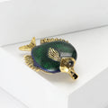 Cartoon Alloy Enamel Clownfish Brooch Pin For Suits And Shirts view 2