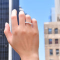 Full Pave Zircon Band Ring For Women Trendy Stackable Finger Ring Fashion Jewelry Accessories view 2