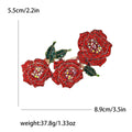 Alloy Rhinestone Flower Brooch For Elegant Clothing And Collar Decoration view 6