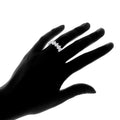 Women's Full Pave Cubic Zirconia Index Finger Ring, Everyday Versatile Fashion Jewelry view 3