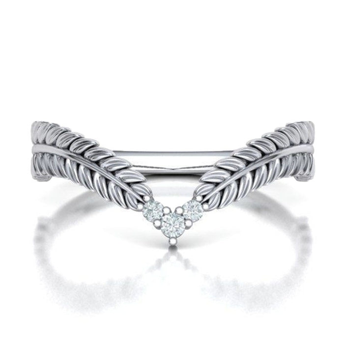 Delicate Princess Style Sparkling Zircon Women's Ring Classic European American Hand Jewelry