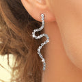 Long Line Stud Earrings For Women, Personalized Trendy Fashion Ear Jewelry view 1