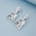 Funny Cartoon Goldfish In Transparent Acrylic Water Bag Creative Japanese Style Drop Earrings view 4