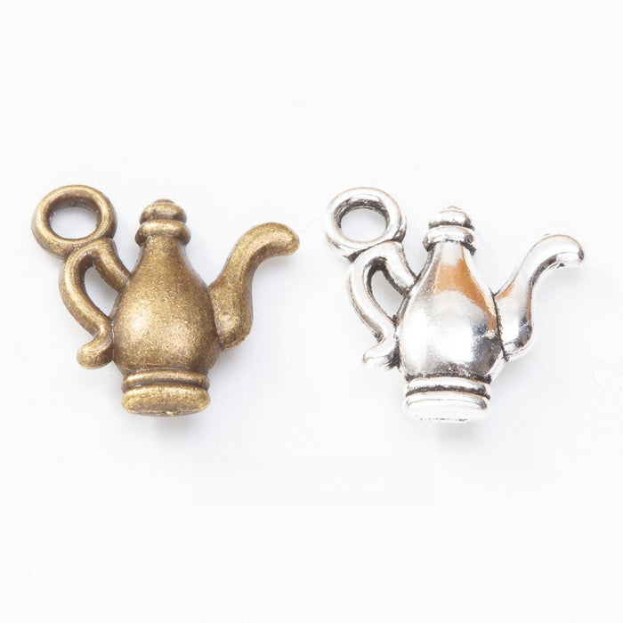Zinc Alloy Flask Charm Pendant for DIY Necklace Bracelet Jewelry Making