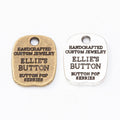 Zinc Alloy Word Tag Charm Pendant for DIY Necklace Bracelet Jewelry Making view 1