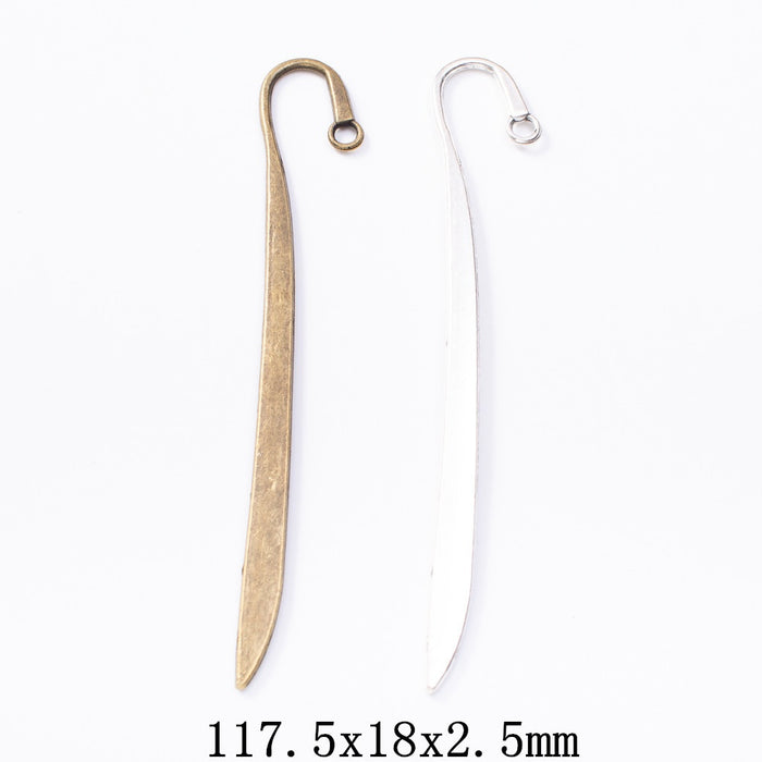 Zinc Alloy Bookmark Charm Pendant No.314567 for DIY Necklace Bracelet Jewelry Making