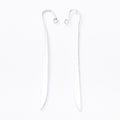 Zinc Alloy Bookmark Charm Pendant No.314567 for DIY Necklace Bracelet Jewelry Making view 2