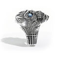 Bold Punk Skull Head Men's Ring, European Creative Statement Finger Jewelry view 3