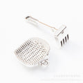 Gold Zinc Alloy Dustpan Rake Charm Pendant for DIY Necklace Bracelet Jewelry Making view 1