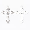 Zinc Alloy Cross Charm Pendant No.363308 for DIY Necklace Bracelet Jewelry Making view 2