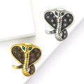 Vintage Alloy Zodiac Snake Brooch Pin For Unisex Clothing view 1