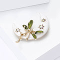 Alloy Enamel Moon Goddess Brooch For Banquet Suit Accessories view 4
