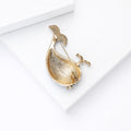 Alloy Rhinestone Whale Brooch Pin For Scarves Collars And Lapels view 4