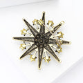 Alloy Snowflake Brooch And Pendant For Versatile Apparel Styling view 4