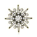 Alloy Snowflake Brooch And Pendant For Versatile Apparel Styling view 1
