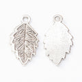 Zinc Alloy Leaf Charm Pendant for DIY Necklace Bracelet Jewelry Making view 3
