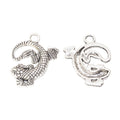 Zinc Alloy Lizard Charm Pendant for DIY Necklace Bracelet Jewelry Making view 3
