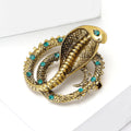 Alloy Vintage Cobra Brooch Creative Lapel Pin For Suits And Sweaters view 3