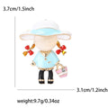 Alloy Enamel Girl Figure Brooch For Women's Apparel Decoration view 6