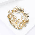 Alloy Enamel Rhinestone Snowman Brooch For Christmas Apparel view 4