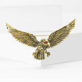 Alloy Vintage Eagle Lapel Pin For Suits And Apparel Brooch view 4