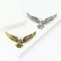 Alloy Vintage Eagle Lapel Pin For Suits And Apparel Brooch view 2