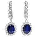 Elegant European American Micro Pave Full Rhinestone Women's Ear Cuff Clip Earrings view 2
