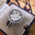 Fashion OL Women's Cubic Zirconia Ring, White Gold Plated European Style Jewelry view 5