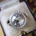 Fashion OL Women's Cubic Zirconia Ring, White Gold Plated European Style Jewelry view 4