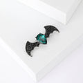 Rhinestone Alloy Bat Brooch Lapel Pin For Men's Suits view 3