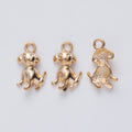 Vintage Zinc Alloy Dog Pendant Charms For DIY Necklace Jewelry Accessories view 3