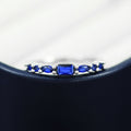 Luxury Square Cubic Zirconia Full Pave Ring For Women European Fashion Jewelry view 4