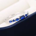 Luxury Square Cubic Zirconia Full Pave Ring For Women European Fashion Jewelry view 2