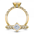 Fashion OL Cubic Zirconia Alloy Ring Set For Women Luxury Stackable Jewelry view 2