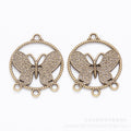 Zinc Alloy Butterfly Charm Pendant No.477557 for DIY Necklace Bracelet Jewelry Making view 2