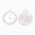 Vintage Zinc Alloy Clock Pendant Charms For DIY Necklace Jewelry Accessories view 3