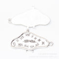 Zinc Alloy Clock Charm Pendant for DIY Necklace Bracelet Jewelry Making view 2