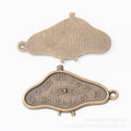 Zinc Alloy Clock Charm Pendant for DIY Necklace Bracelet Jewelry Making view 3