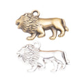 Zinc Alloy Lion Charm Pendant for DIY Necklace Bracelet Jewelry Making view 4