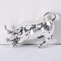 Vintage Alloy Ox Lapel Pin For Men's Suit Accessories Brooch view 6