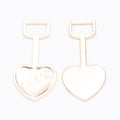 Zinc Alloy Love Shovel Charm Pendant for DIY Necklace Bracelet Jewelry Making view 2