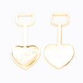 Zinc Alloy Love Shovel Charm Pendant for DIY Necklace Bracelet Jewelry Making view 3