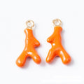 Colorful Enamel Antler Metal Charms in Five Colors view 6