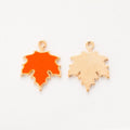 Enamel Maple Leaf Alloy Charm in 8 Pictured Options view 8