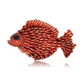 Alloy Enamel Cartoon Fish Brooch For Casual Apparel Decoration view 5