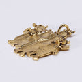 Alloy Five Hippo Brooch Pin For Mens Suit Lapel Decoration view 3