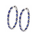 Copper Inlaid Cubic Zirconia Large Hoop Earrings For Women, European Fashion Versatile Ear Jewelry view 1