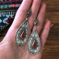 Vintage Style Teardrop Shape Alloy Women's Earrings European American Hoop Ear Jewelry view 2