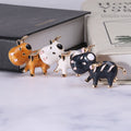Alloy Enamel Calf Brooch Vintage Suit Lapel Pin For Apparel view 2